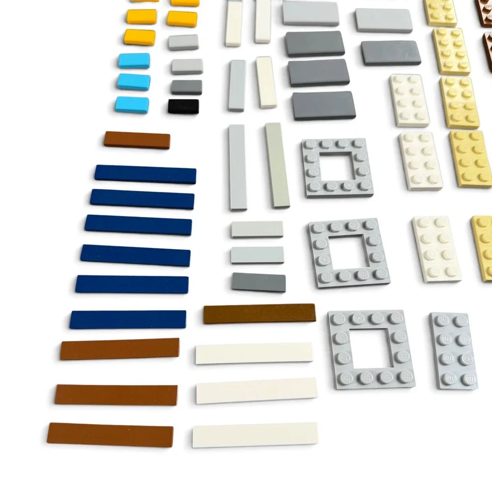 LEGO Mixed Plate and Tile Bulk Lot Assorted Colors and Sizes Genuine Parts